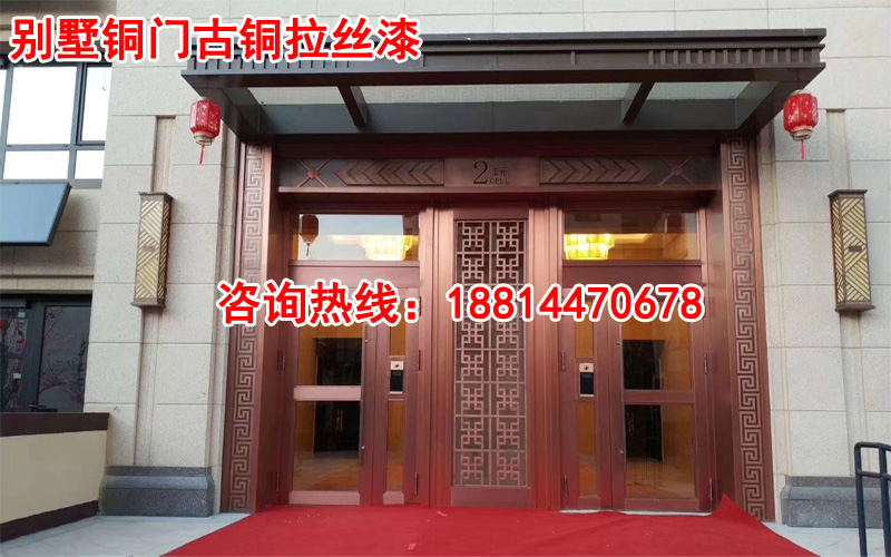 古銅拉絲油漆做出來的效果怎么樣？